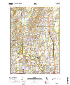 Utica 2019 topographic map thumbnail