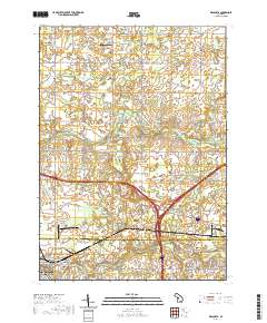 Wacousta 2019 topographic map thumbnail