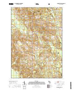 Walkerville West 2019 topographic map thumbnail