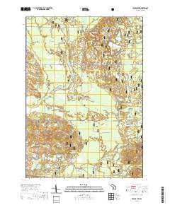 Walkup Lake 2019 topographic map thumbnail