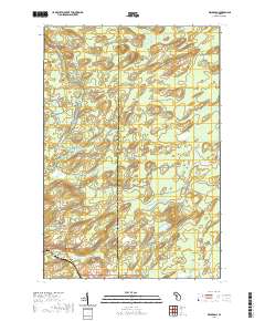 Waucedah 2019 topographic map thumbnail