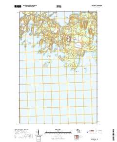 Whitney Bay 2019 topographic map thumbnail
