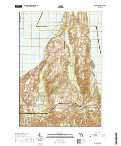Williamsburg 2019 topographic map thumbnail