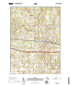 Williamston 2019 topographic map thumbnail
