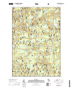Winslow Lake 2019 topographic map thumbnail
