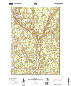Wooden Shoe Village 2019 topographic map thumbnail