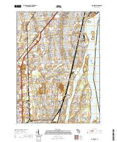 Wyandotte 2019 topographic map thumbnail