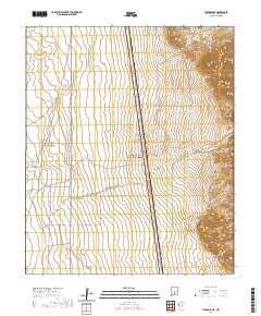 Tularosa NE 2020 topographic map thumbnail
