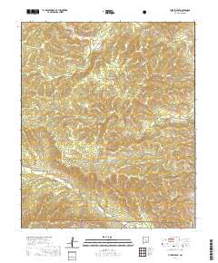 Turkey Peak 2020 topographic map thumbnail