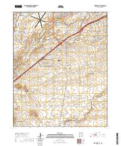 Turquoise Hill 2020 topographic map thumbnail