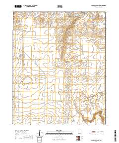 Tuscocoillo Canyon 2020 topographic map thumbnail