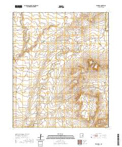 Twin Mesa 2020 topographic map thumbnail
