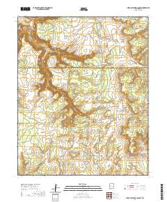 Upper Galestina Canyon 2020 topographic map thumbnail