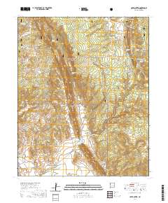 Upper Nutria 2020 topographic map thumbnail