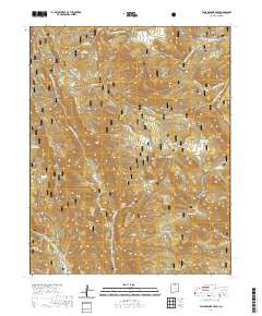 Valle Grande Peak 2020 topographic map thumbnail