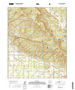 Valle Largo 2020 topographic map thumbnail