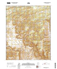 Vanderwagen Draw 2020 topographic map thumbnail