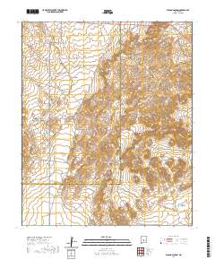 Wagon Canyon 2020 topographic map thumbnail
