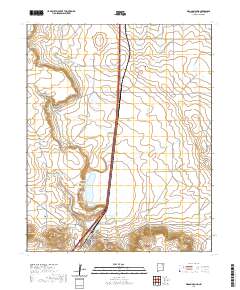 Wagon Mound 2020 topographic map thumbnail