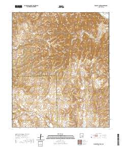 Wahalee Canyon 2020 topographic map thumbnail