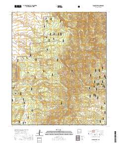 Wahoo Peak 2020 topographic map thumbnail