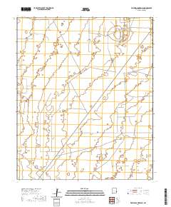 Walking Cane Ranch 2020 topographic map thumbnail