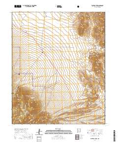 Water Canyon 2020 topographic map thumbnail