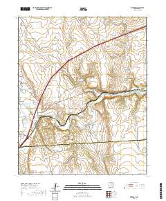 Watrous 2020 topographic map thumbnail