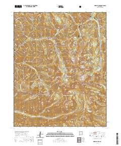Wheeler Peak 2020 topographic map thumbnail