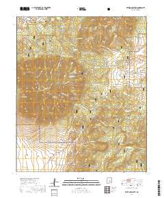 White Oaks South 2020 topographic map thumbnail