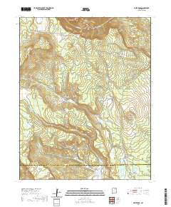 White Peak 2020 topographic map thumbnail