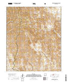 Whiterock Mountain 2020 topographic map thumbnail