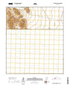 Whitewater Mountains 2020 topographic map thumbnail