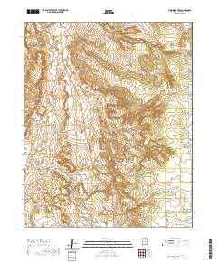 Wildhorse Mesa 2020 topographic map thumbnail