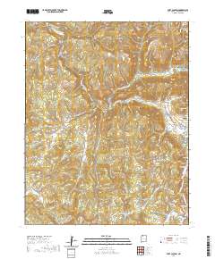 Wirt Canyon 2020 topographic map thumbnail