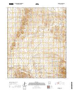 Wrye Peak 2020 topographic map thumbnail