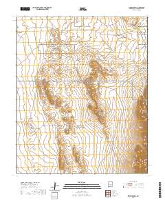 Wrye Peak SW 2020 topographic map thumbnail