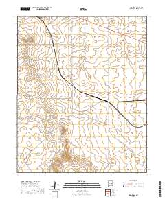 Yeso Mesa 2020 topographic map thumbnail