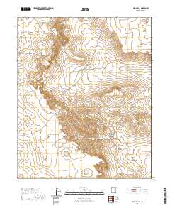 Yeso Mesa SE 2020 topographic map thumbnail