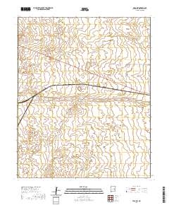 Yeso NW 2020 topographic map thumbnail