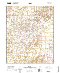 York Ranch 2020 topographic map thumbnail