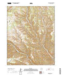 Abreu Canyon 2020 topographic map thumbnail