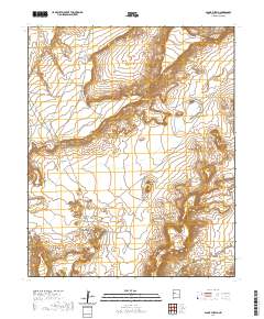 Acoma Pueblo 2020 topographic map thumbnail