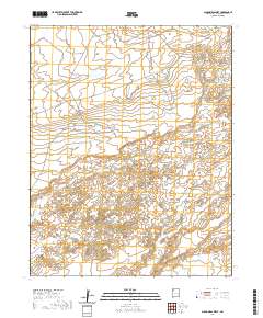 Alamo Mesa West 2020 topographic map thumbnail
