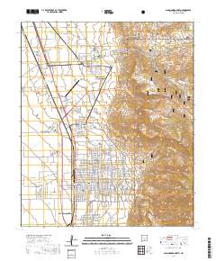 Alamogordo North 2020 topographic map thumbnail