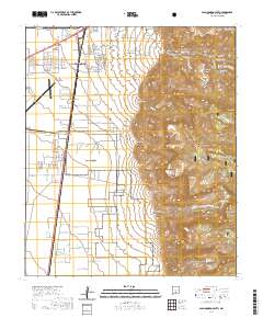 Alamogordo South 2020 topographic map thumbnail