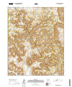 Alamosa Canyon 2020 topographic map thumbnail