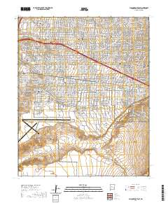 Albuquerque East 2020 topographic map thumbnail