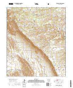 Algerita Canyon 2020 topographic map thumbnail
