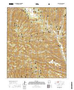 Allie Canyon 2020 topographic map thumbnail